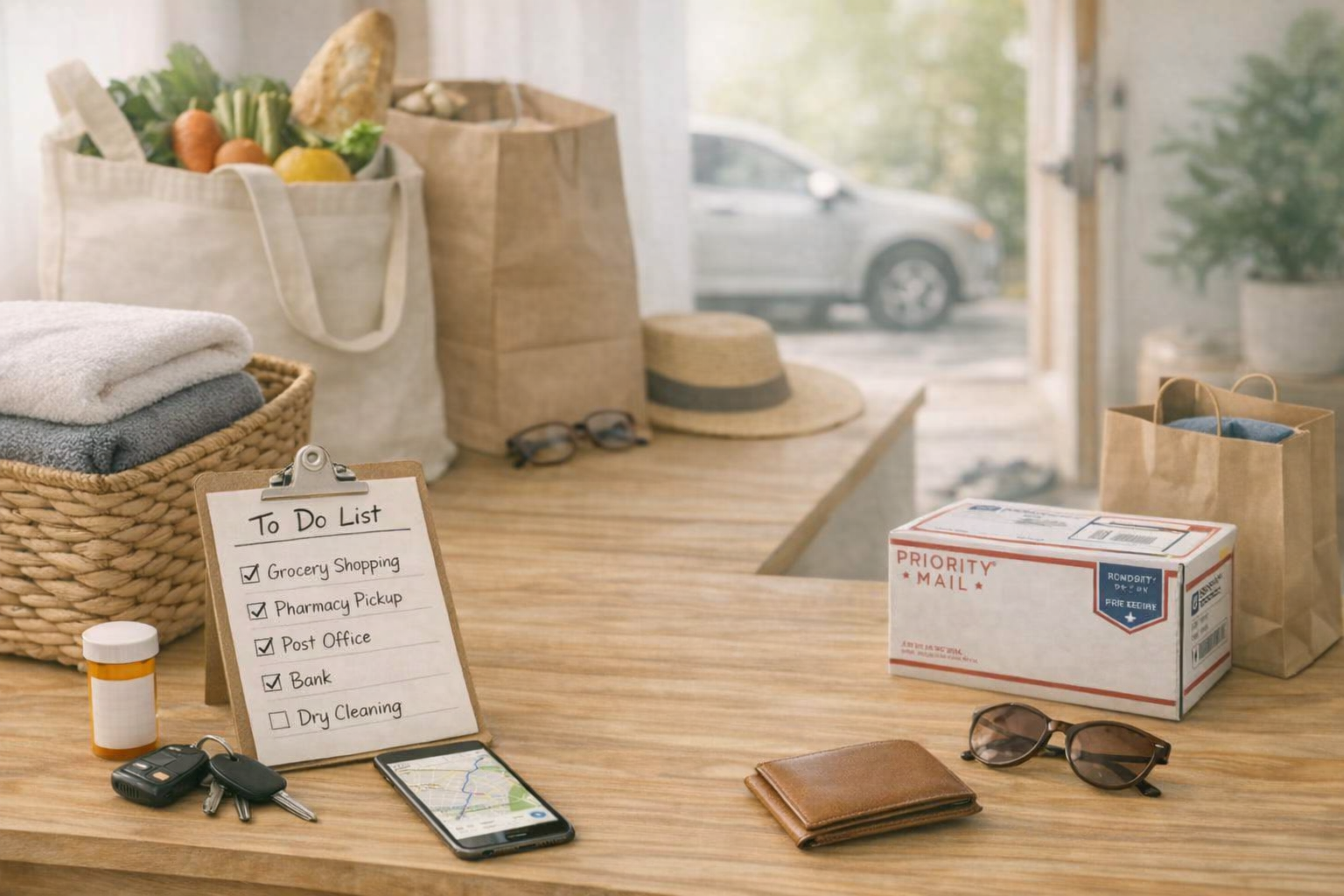 transportation and errand support